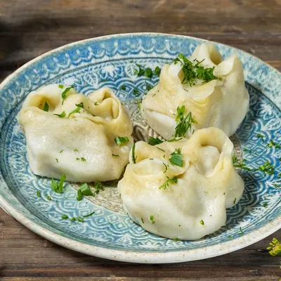 Манты вареные